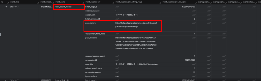 view_search_resultsのデータ構造